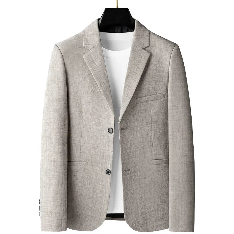 Spring Brand Young Men Blazers Jacket New Solid Color Blazer for Male Casual Office Clothes Mans New in Suits & Blazers