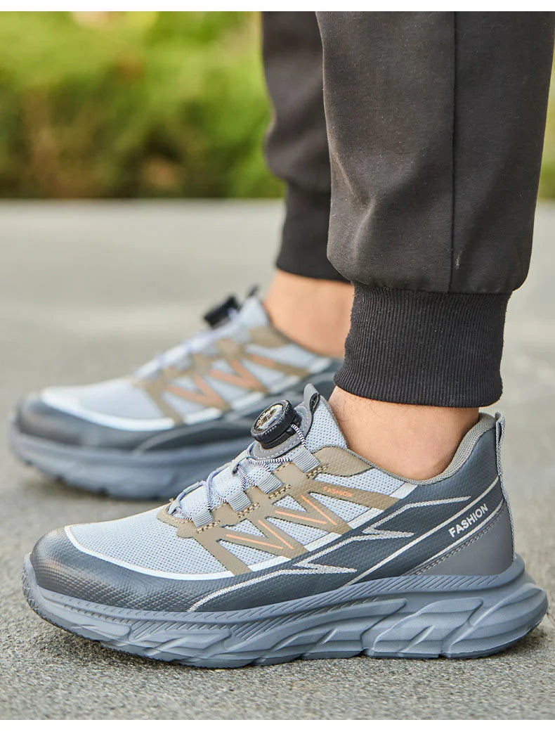 Comfortable lightweight work shoes for men Waterproof non-slip safety shoes Anti Puncture Steel Toe Sneakers Protective Shoes