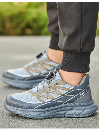 Comfortable lightweight work shoes for men Waterproof non-slip safety shoes Anti Puncture Steel Toe Sneakers Protective Shoes