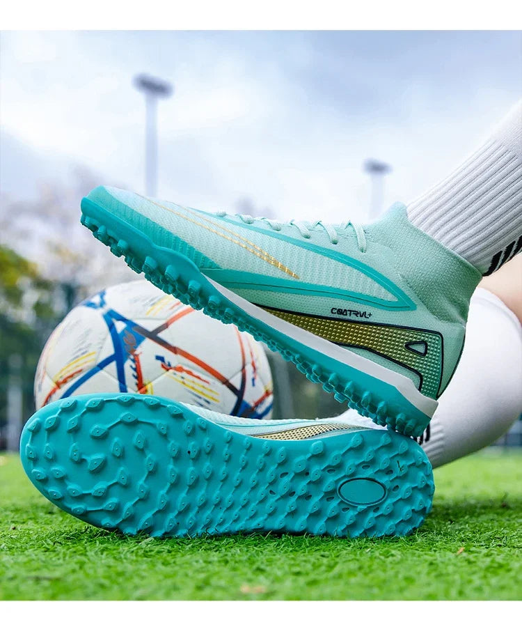 New Men Soccer Shoes Cleats Football Boots Professional Women Unisex Ultralight Match Grass Futsal High-quality TF/FG Sneakers