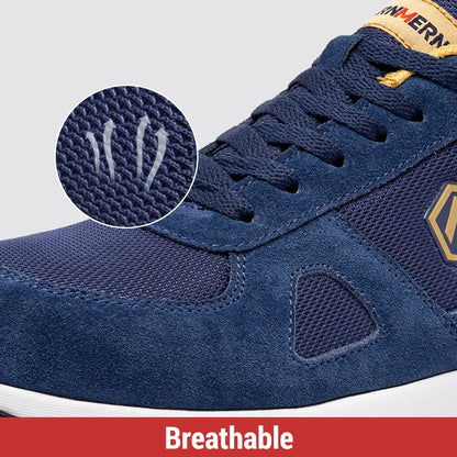 Men Steel Toe Shoes Antistatic Safety Shoes Women Composite Breathable Slip On Work Sneakers Industries Protection