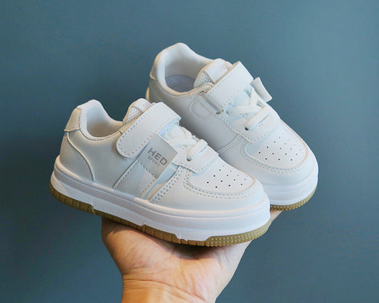 Children's Casual Sneakers 2024 New Comfortable Single Shoes Baby Boys Girls Toddler Small White Shoes Tenis Sports Board Shoes