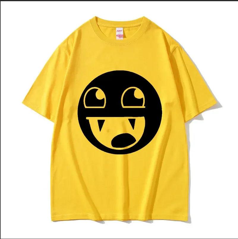 Epic Face Domo Kun Funny Meme T Shirts Men Women Summer O-Neck Fashion High Quality T-Shirt Casual 100% Cotton Oversized Tshirt