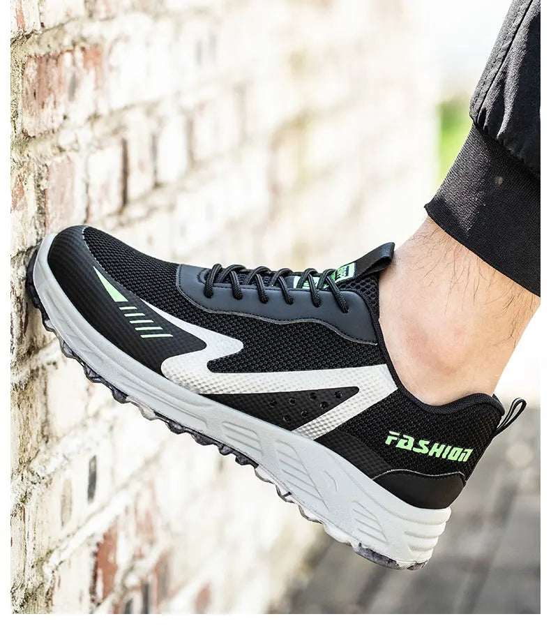 Fashion Insulation 6KV Plastic Toe Cap Labor Protection Shoes Anti Nail Indestructible Work Safety Boots Sneakers Male Footwear