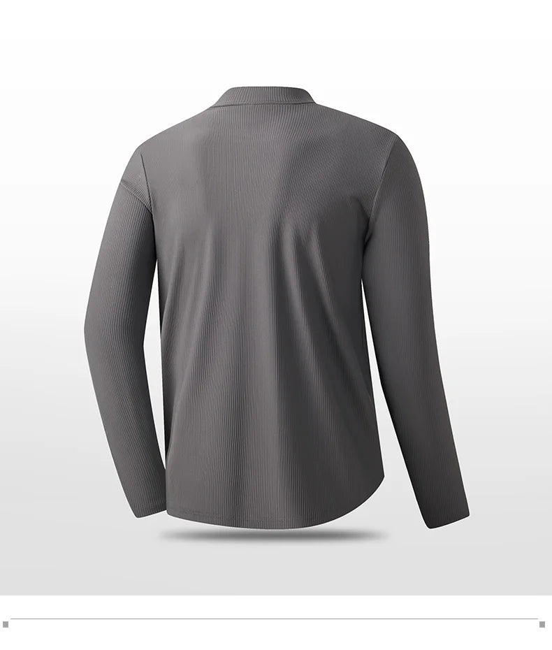 High Quality Outdoor Running Leisure Hiking Training Fitness Room Autumn Long Sleeve Sports Base Shirt Quick Drying T-Shirt