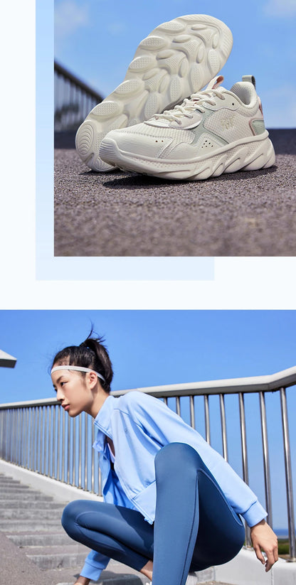 Women Running Sport Shoes Lightweight Non-Slip Shock-absorption Breathable Mesh Girl Sneaker Female 682232212