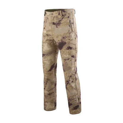 Tactical Pants Soft Shell Fleece Cargo Pants Men Hunting Pants Camouflage  Pant Casual Trousers Unisex Waterproof