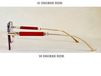 Vintage Square Sunglasses For Men Rimless Sunglasses Women Trendy Retro Fashion Glasses Gafas De Sol Hombre Lunette Soleil Femme