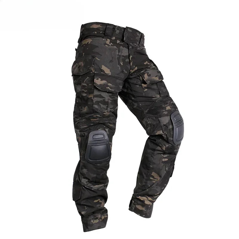 G3 Cargo Pants Men Hiking Pants with Pads camouflage Tactical Pant Streetwear Multicam Hunting Pants Gen3 Mens Clothing New