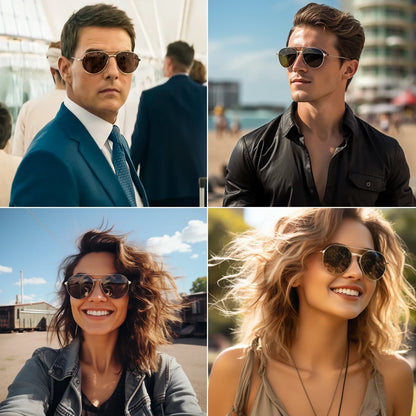 Polarized Sunglasses for Men with Big Wide Heads  XXL Size Extra Large Metal Glasses gafas de sol hombre 8223