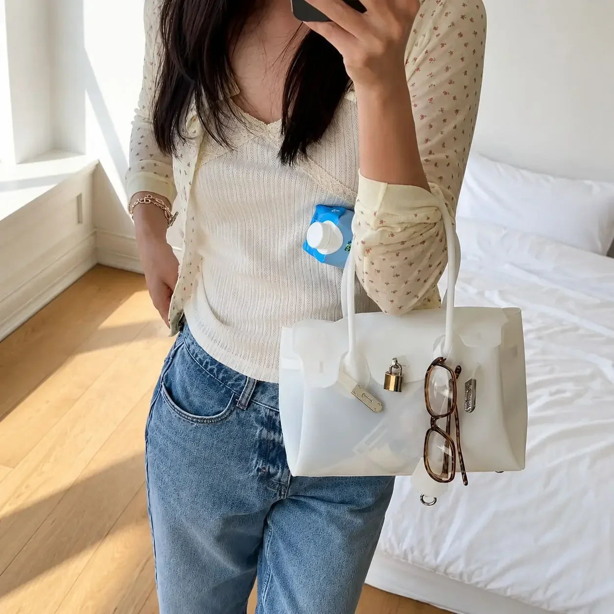 Famous Designer Elegant Handbags For Ladies Leather Tote Bags Shoulder Strap Classic Style Popular