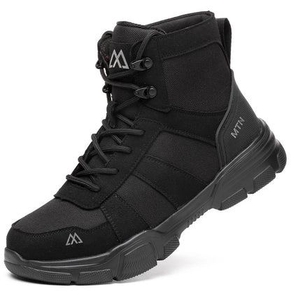Light Breathable Protection Safety Shoes Men Steel Toe Cap Anti smash Work Shoes Anti-puncture Indestructible Man Safety Boots