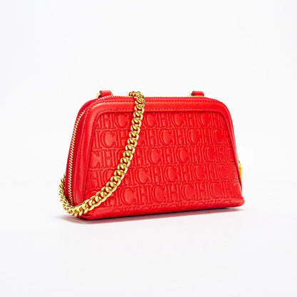 Solid Color Versatile Letter Print Design Exquisite Fashionable and Minimalist 2024 Seasonal New Women's Chain Shoulder Bag