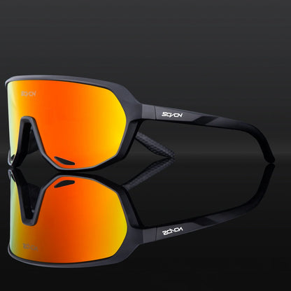 Hiking Eyewear Sports Glasses Cycling Glasses Fashion Sunglasses for Men MTB Bike Bicycle Sports UV400 Hunting Driving