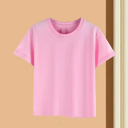 Summer Short Sleeve Children's T-shirt Set Sports Fashion Boys Girls Shorts 2pcs Set Casual Brand Print Graphics Kid Set Outfits