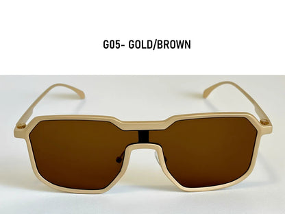 UV400 Protection Sunglass Men Luxury Steampunk Sunglasses Women Trendy One Pieces Fashion Glasses Gafas De Sol Hombre Zonnebril