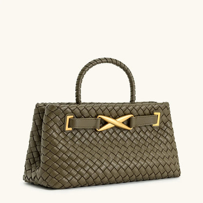 2026New French Woman Tote Bag Large PU Leather Shoulder Crossbody Bag for Women Spacious Commuting Handbag