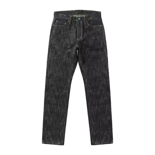Mens Jeans Sanforized Selvedge Denim Jeans Limited EditionDouble-sided Dyeing 66 Fit 20 Oz