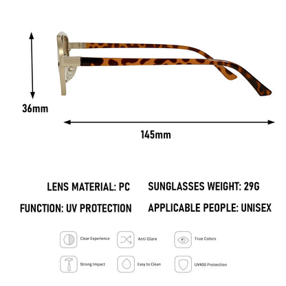 UV400 Protection Sunglasses Women Trendy Luxury Vacation Steampunk Sunglass Men Dropshipping Fashion Glasses Gafas De Sol Hombre