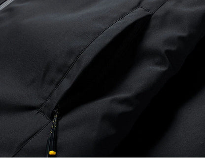 Men 2025 Winter Windproof Warm Thick Fleece Jacket Men Fashion Casual Coat Men Autumn Brand Outwear Outdoor Classic Jacket Men