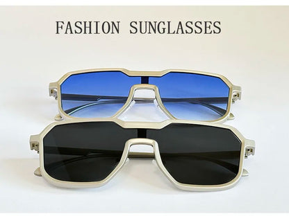 2025 Punk Sunglass Men Vintage Metal Square Steampunk Sunglasses Women Retro Luxury Fashion Glasses Gafas De Sol Hombre Okulary