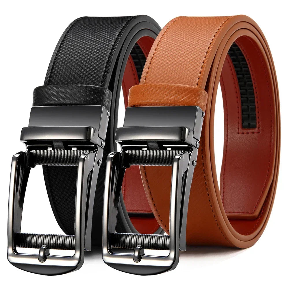 Mens Belts Metal Automatic Buckle Famous Brand Belt Men Quality Genuine Luxury Leather Belt for Men Famous 115 120 150 135cm
