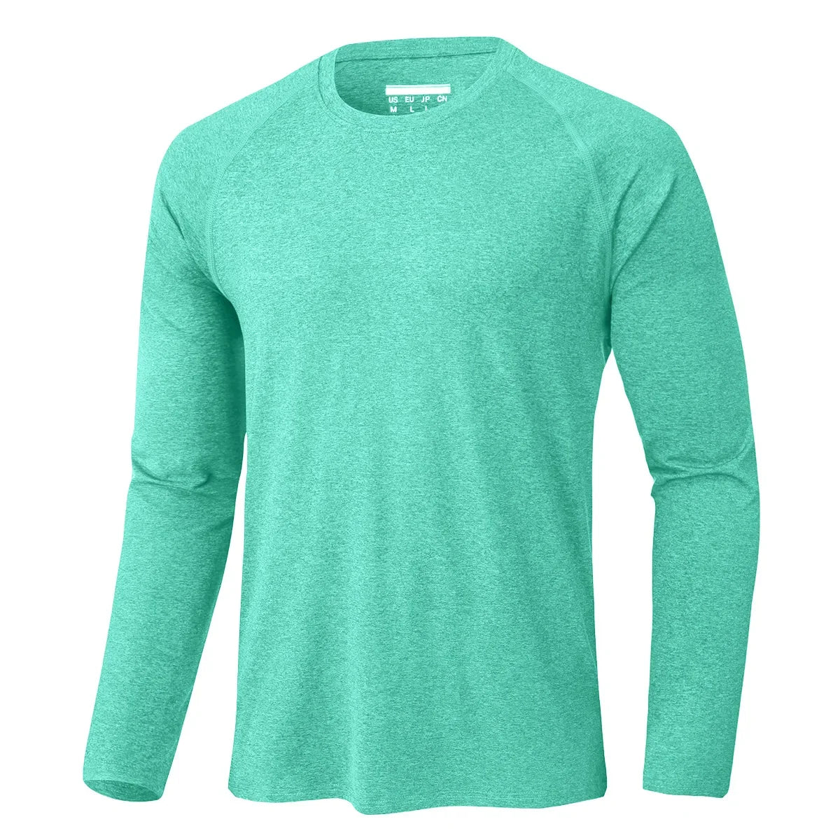 Men's UPF 50+ Shirts Summer Long Sleeve Lightweight T-Shirt Quick Dry Breathable Shirt Outdoor Sport Gym Running Tops