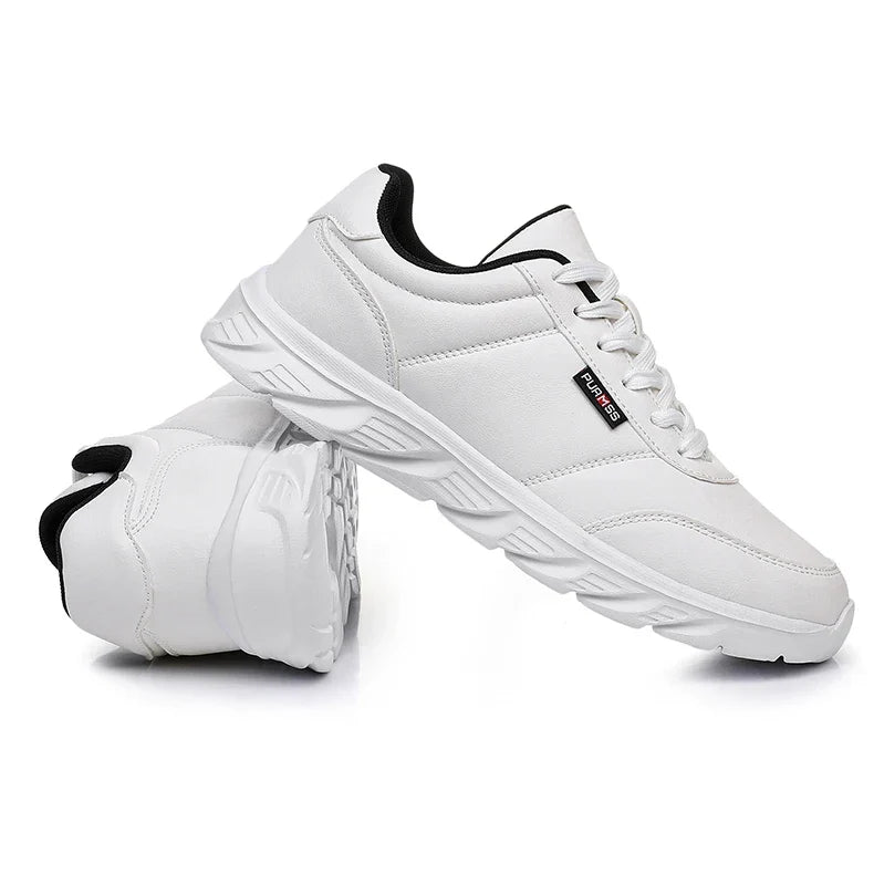 Men Shoes Soft Moccasin Shoes Comfortable Casual Shoes for Men Solid Black White Walking Men Sneakers Footwear Plus Size 39-46