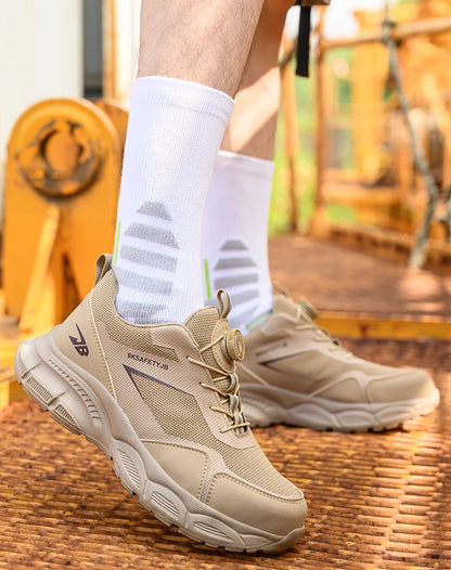 New 2025 Insulation Shoes Construction Work Boots Anti-smash Anti-puncture Safety Shoes Men Steel Toe Boots Indestructible Shoes
