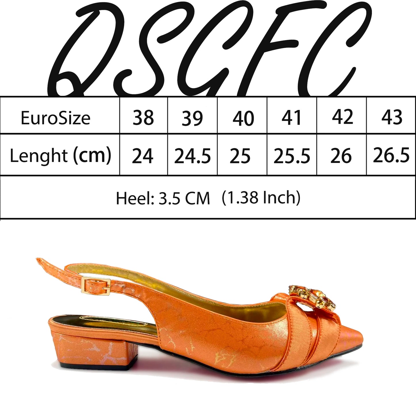2025 New Summer Collection Stylish Italian Women’s Shoes and Bag Set Gold Colour Comfortable Low Heels With Rhinestone