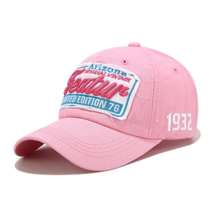 Letter Embroidery Baseball Caps For Men Women Cotton Winter Hat Hip Hop Fitted Caps Spring Summer Casual Sports Unisex Visor Hat