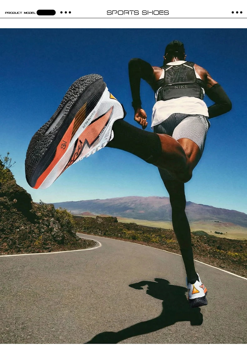 Running Shoes Carbon Board Marathon Men Speciality Sports Breathable Lightweight Women's Comfortable Athletic Chunta Sneakers
