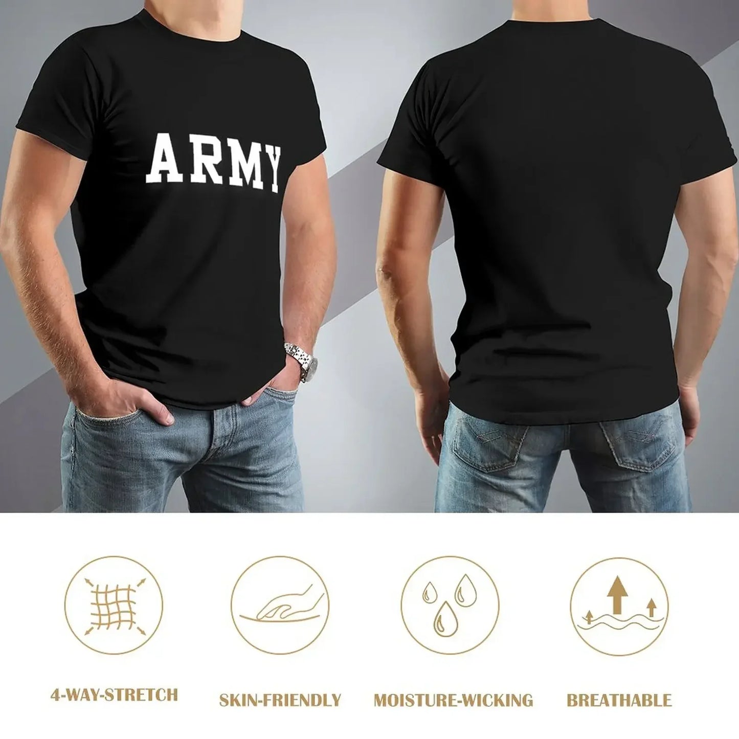 ARMY - Cal Robertson Zero Day T-Shirt tees hippie clothes funnys mens t shirt graphic