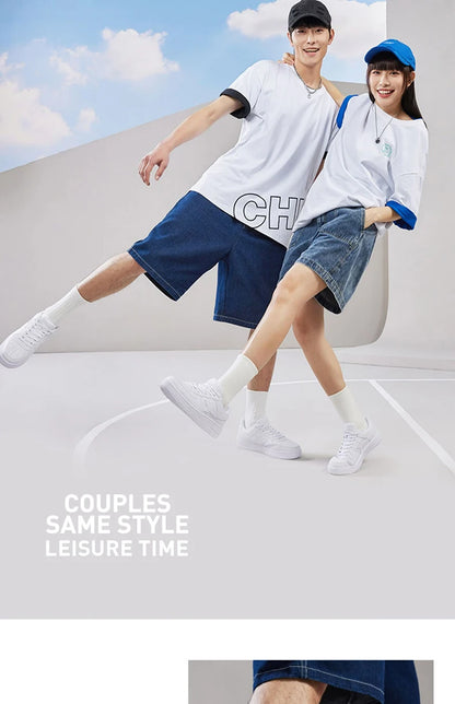 Women Men Skateboarding Shoes Non-Slip Casual White Couple Skate Sneakers Male Female Luxury Brand Shoes 881219319851