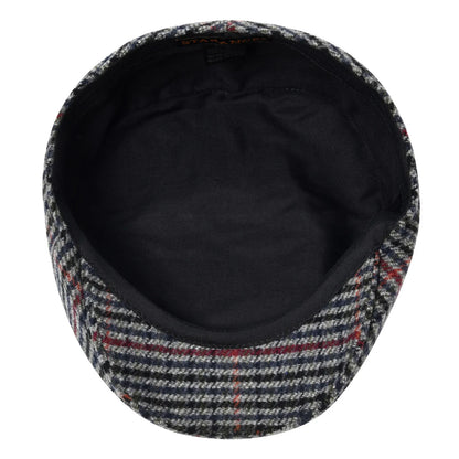 Men's Herringbone Flat Ivy Newsboy Hat Wool Blend Gatsby Cabbie Cap
