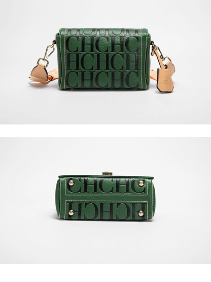 Letter Printing Design Fashion Classic Exquisite Craft Ladies Shoulder Bag PU Material Simple Women's Crossbody Bag