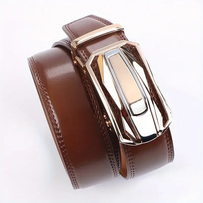 Men's Genuine Genuine Leather Belt Business Formal Belt Automatic Buckle Belt for Men Fashion Designer Belt Men