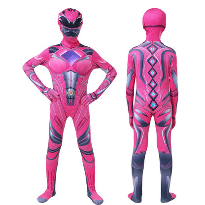 Kid Adult Samurai Sentai Shinkenger Rangers Costume Adult Kids Superhero Cosplay Halloween Birthday Party Jumpsuit Zentai Suit