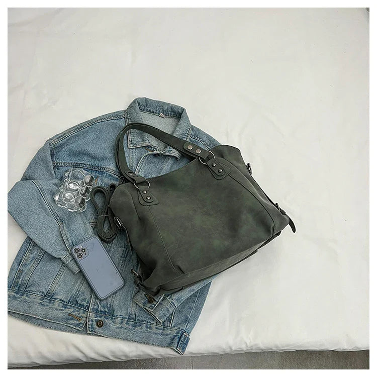 Women's Bag Large Capacity Totes Retro Luxury Handbags High Quality Messenger Bags Vintage Crossbody Bags Brand Shoulder Bags