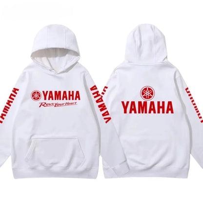 2025 Yamaha printed high-quality hoodie autumn and winter comfortable casual breathable warm men's long-sleeved sweater shirt