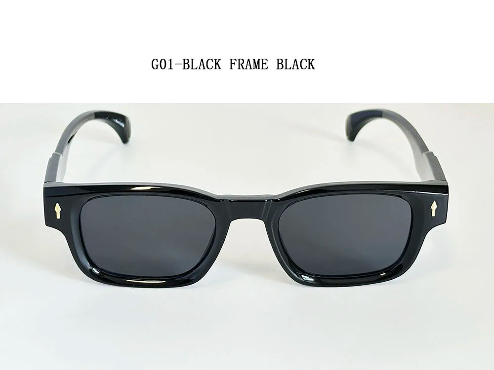 Fashion Sunglass Men Vintage Square Sunglasses Women 2025 Trendy Glasses Gafas De Sol Hombre Lunette Soleil Femme Dropshipping