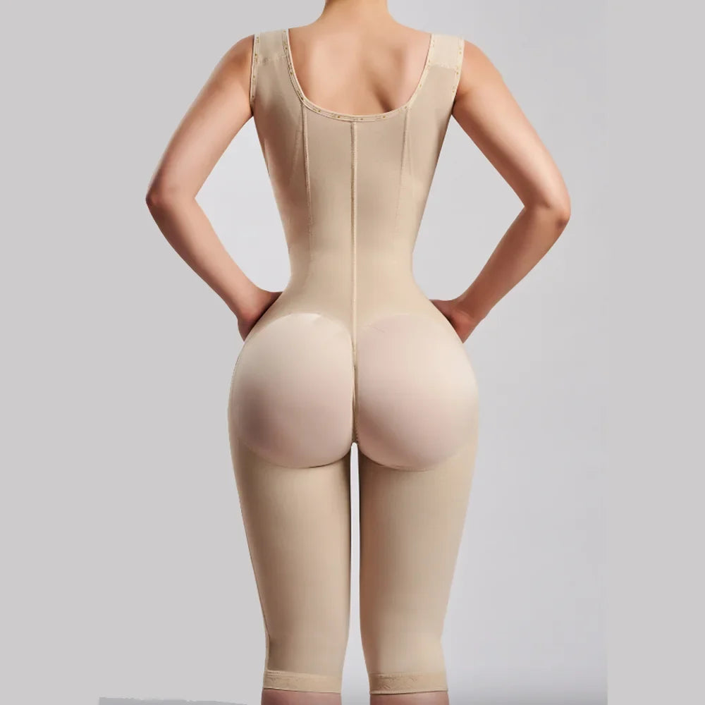 Women's Double High Compression Underwear High-back Hourglass Girdle Waist Trainer Post-operative Shaper Fajas Colombianas