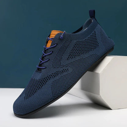 Summer Men Shoes Mesh Flat Outdoor High Quality Walking Shoes Comfortable Lace Up Breathable Non Slip Casual Man Shoe