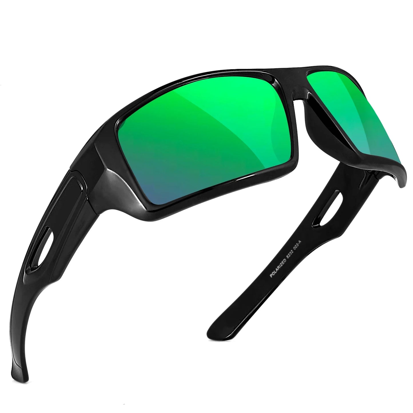 Polarized glasses Wrap Around Sports Sunglasses for Big Heads Men Women UV400 Sun Glasses 8232