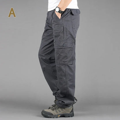 Tactical Pants Men Military Army Black Cotton ix9 Zipper Streetwear Autumn Winter Cargo Pants Men military style Trousers