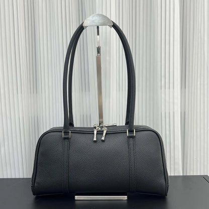 Elegant Versatile Suede Underarm Bags For Women Premium Soft Genuine Leather Shoulder Bag For Office Commute Lady Handbags New