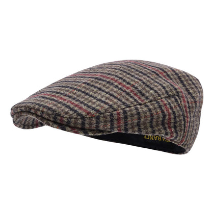 Men's Herringbone Flat Ivy Newsboy Hat Wool Blend Gatsby Cabbie Cap