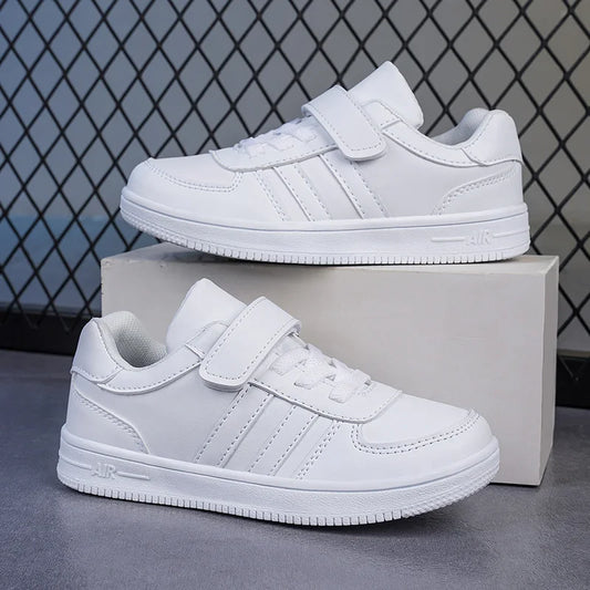 Boy Kids Sneakers White Shoes for Girls Sport Tenis Casual Children School Walking Running Shoes Non Slip Size 28-39
