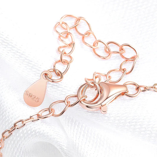 Bracelets pour femmes en moissanite taille marquise 2,5 x 5 mm, cadeaux de Saint-Valentin pour femme, chaîne en argent sterling 925