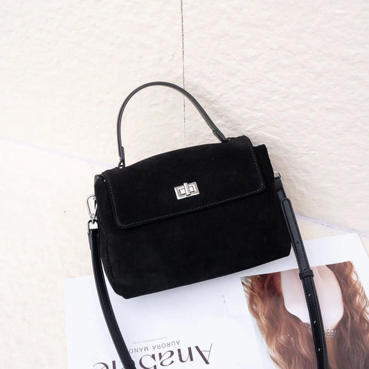 genuine leather Soft Leather minimalist Crossbody bag women female luxury Fashion handbag shoulder bag